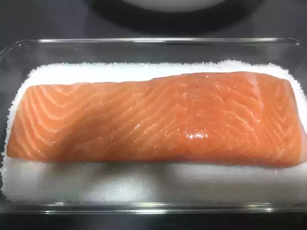 Receta Salmón fresco marinado