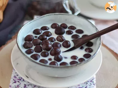 Receta Cereales bolas de chocolate tipo nesquik