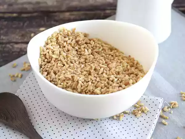 Receta Cómo hacer arroz inflado