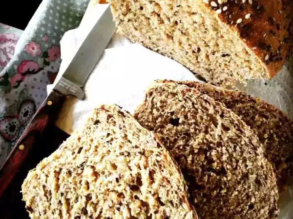 Receta Pan integral con semillitas