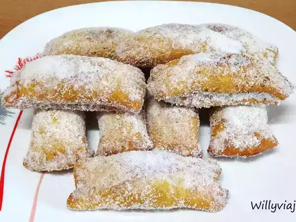 Receta Casadielles rellenos de nuez