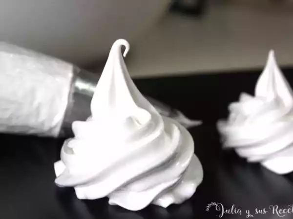 Receta Merengues franceses