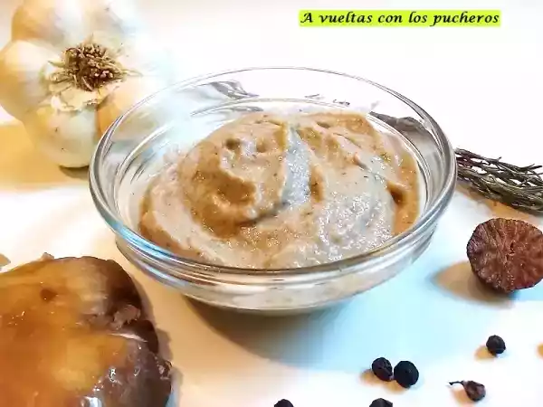 Receta Salsa de setas light