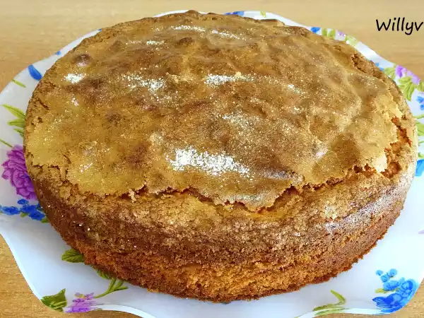 Receta Magdalenon o bizcocho de magdalena