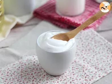 Receta Lactonesa. mayonesa de leche, sin huevo