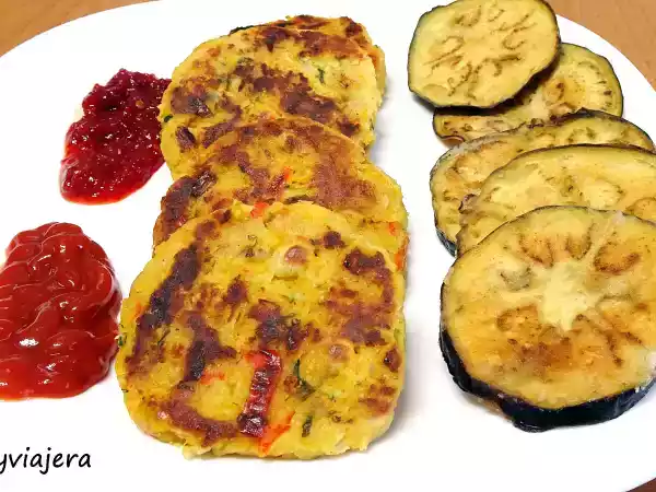Receta Hamburguesa de garbanzo veganas