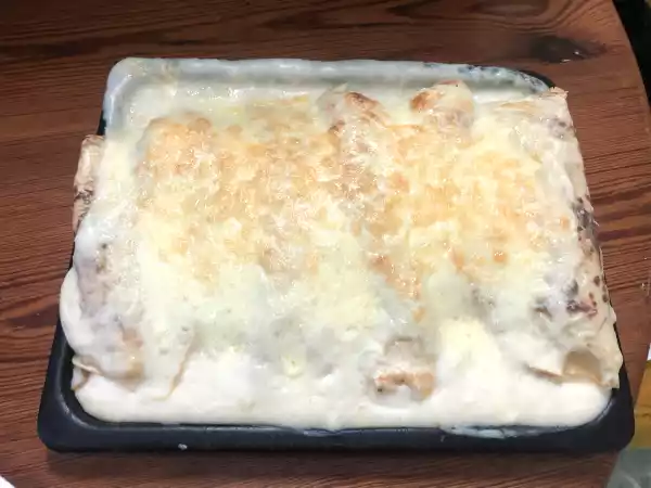 Receta Canelones rellenos
