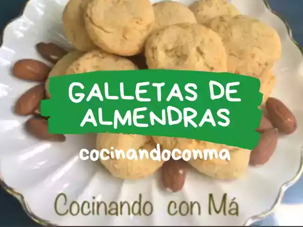 Receta Galletas de almendras y limón