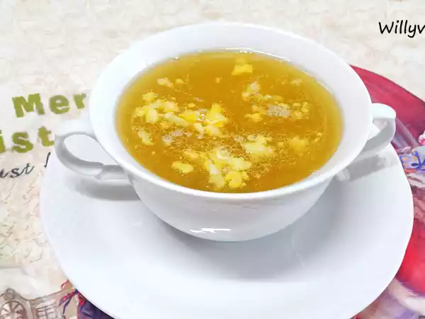Receta Caldo o consomé navideño