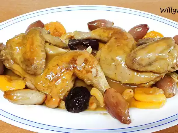 Receta Picantones estilo alhambra