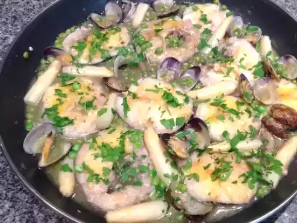 Receta Merluza de la abuela adela