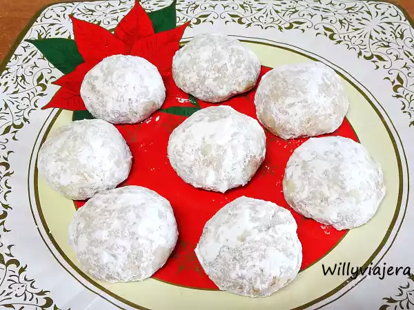 Receta Besos de nuez