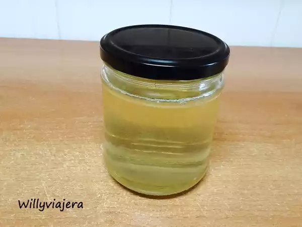 Receta Azúcar invertido con limón