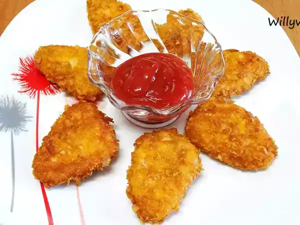 Receta Nuggets de pollo extra crujientes