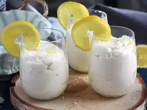 Receta Mousse de limón fácil