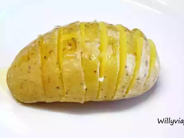 Receta Patatas en el microondas 8 minutos