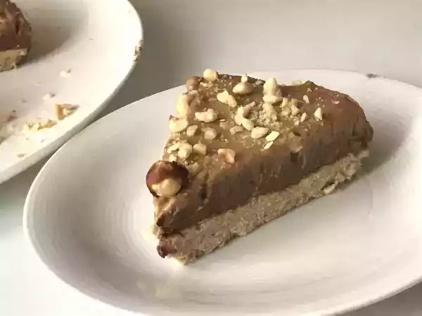 Receta Tarta de yogur y chocolate negro