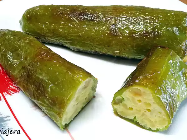 Receta Pimientos rellenos de tortilla de patata