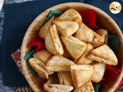 Receta Chips de pan de pita - receta express