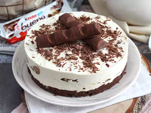 Receta Cheesecake de kinder bueno sin horno