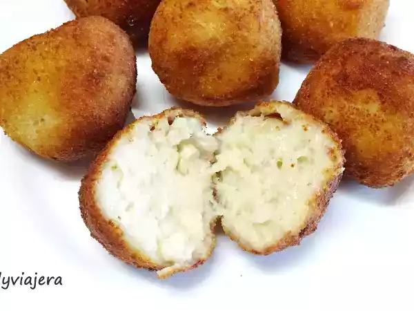 Receta Croquetas de queso y nueces