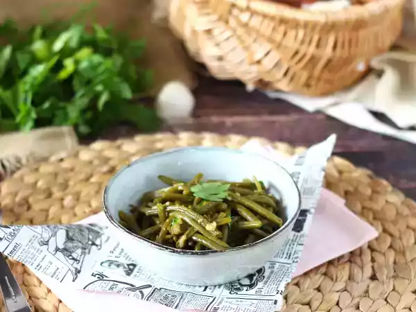 Receta Cómo cocinar judías verdes salteadas