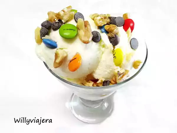 Receta Helado de yogur con 3 ingredientes