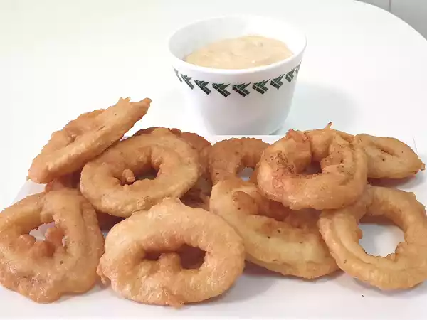Receta Calamares a la romana con mayonesa picante