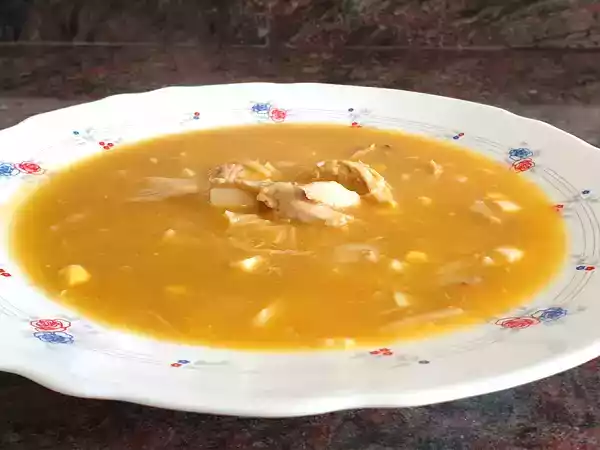 Receta Sopa de pollo