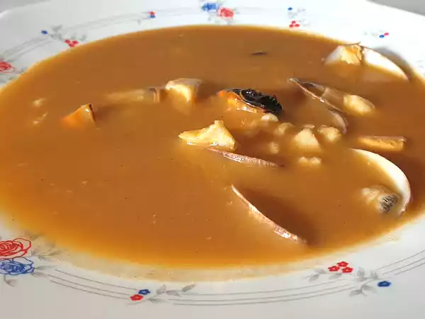 Receta Sopa de pescado