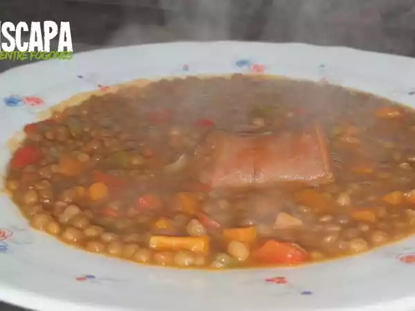 Receta Lentejas con chorizo