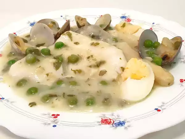 Receta Merluza en salsa verde