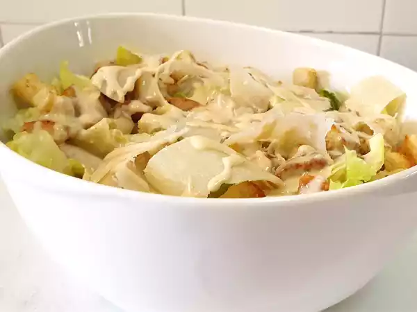 Receta Ensalada césar