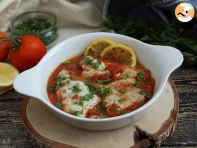 Receta Fogonero con tomate, limón y comino - receta saludable y fácil