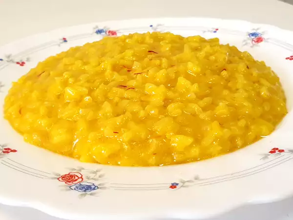Receta Risotto a la milanesa