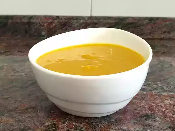 Receta Crema de calabaza asada al curry