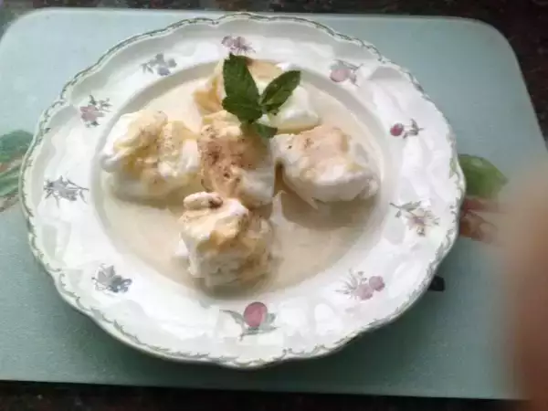 Receta Huevos nevados