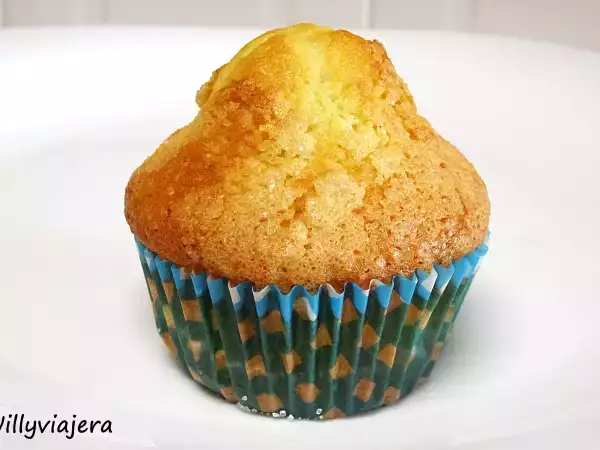 Receta Magdalenas con copete