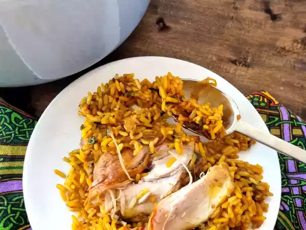 Receta Biryani {arroz con pollo pakistaní}