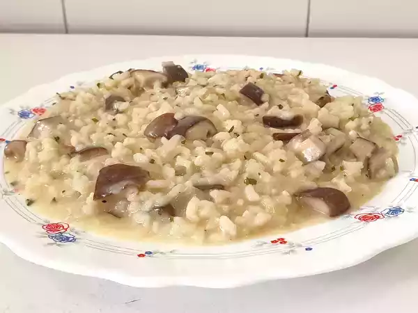 Receta Risotto de setas y parmesano