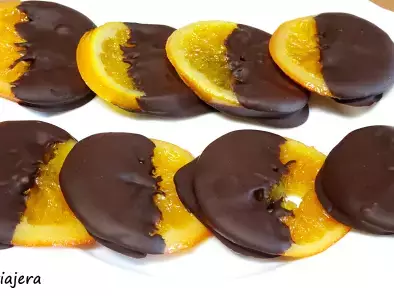 Receta Naranjas confitadas en microondas