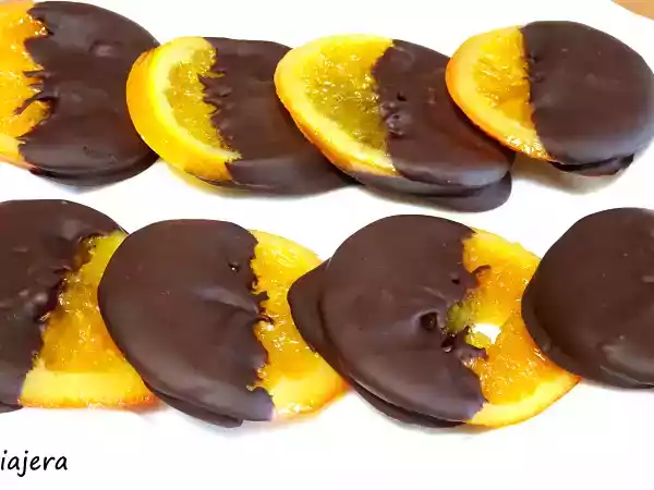 Receta Naranjas confitadas en microondas