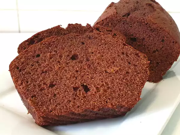 Receta Bizcocho de chocolate y naranja