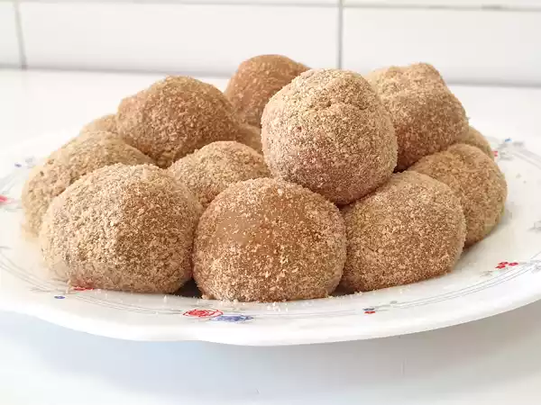 Receta Bolitas de galleta maría
