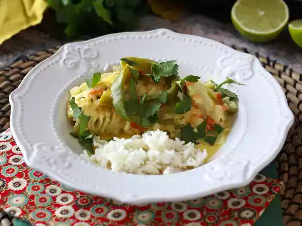 Receta Dorada guisada con leche de coco - el plato de pescado que te va a encantar