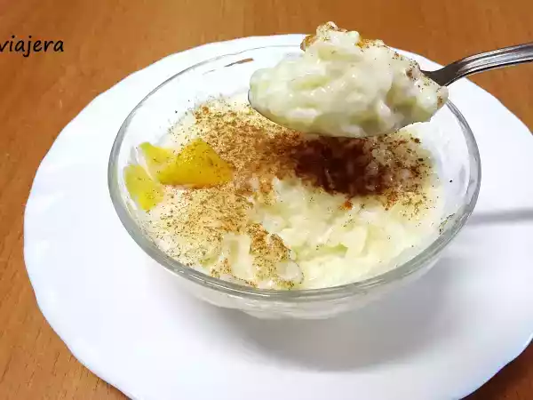 Receta Arroz con leche fácil