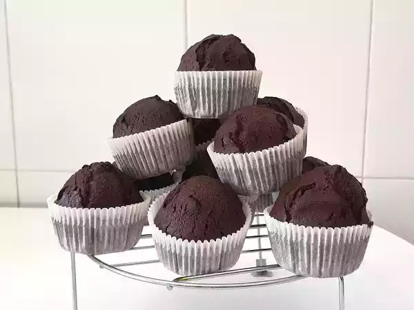 Receta Postres magdalenas de chocolate