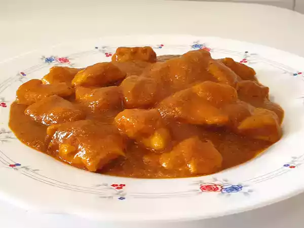 Receta Pollo al curry