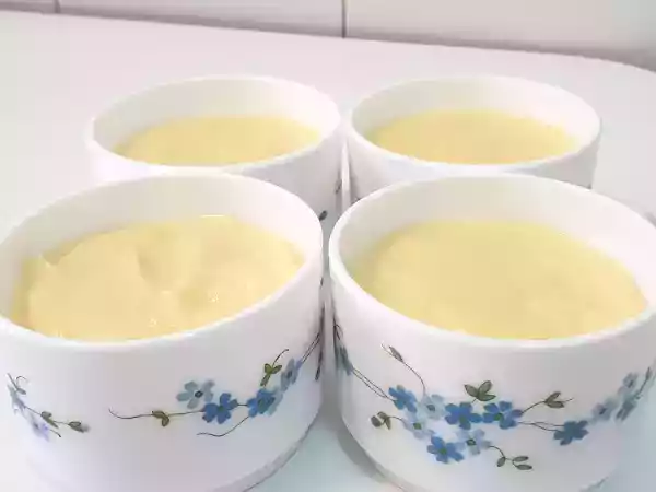 Receta Natillas de chocolate blanco