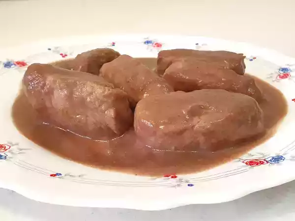 Receta Solomillo con salsa de dátiles